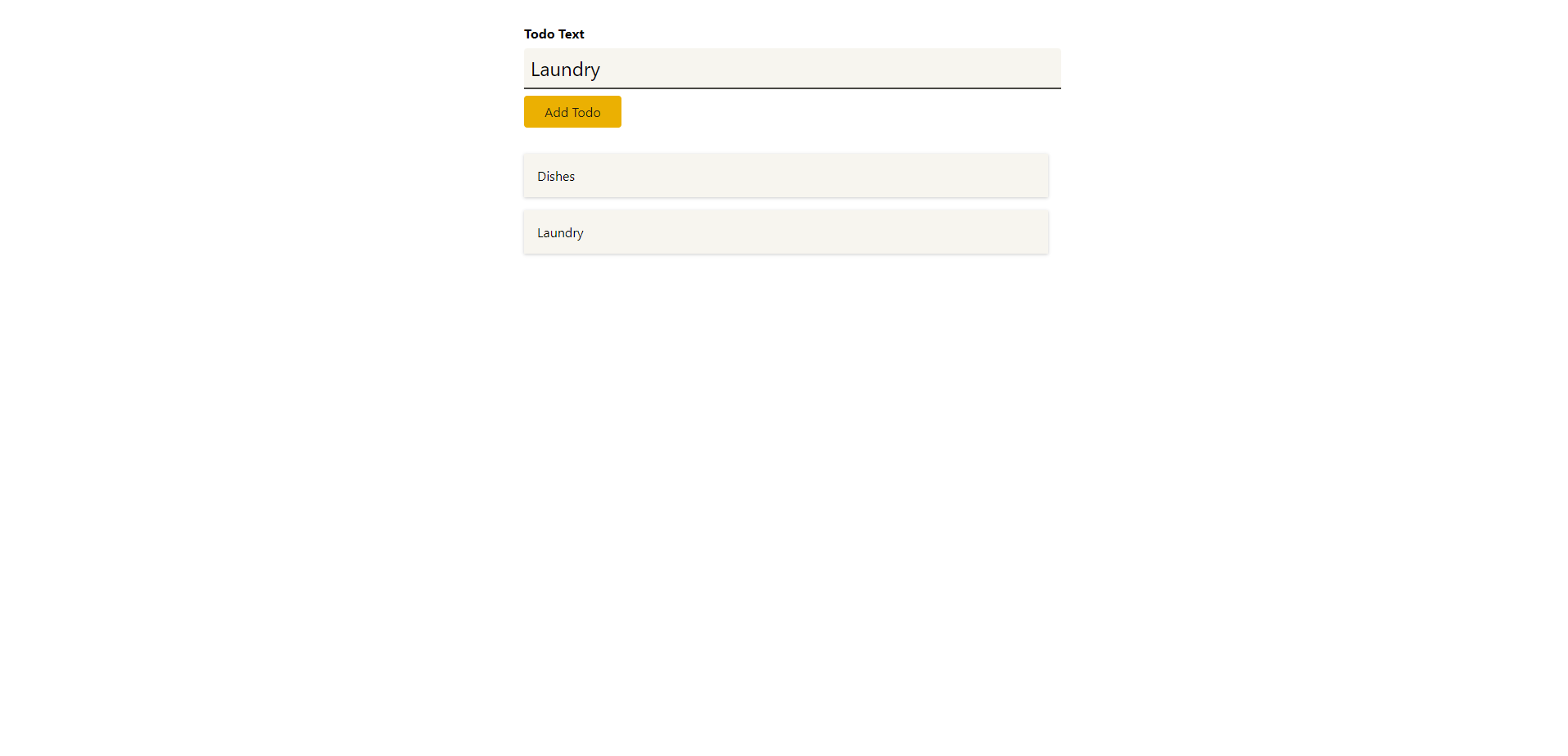 Todo App